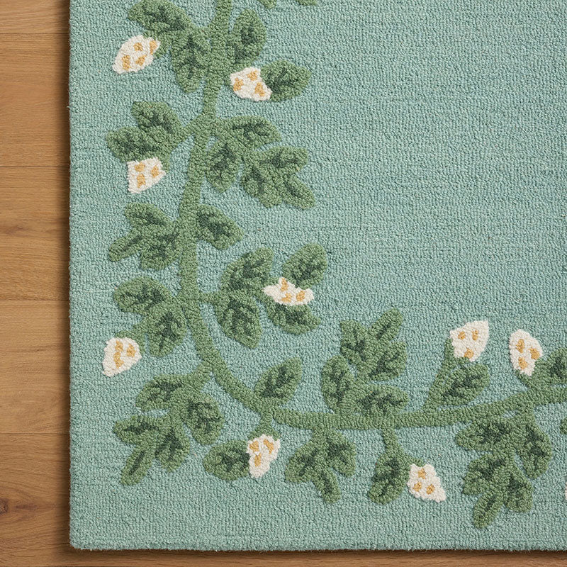 Highgrove Wool Rug - Blue, 2' 3" x 3' 9"