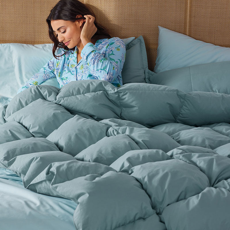 Quilted Sham - Sea Mist, Standard