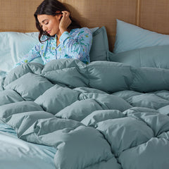 Quilted Sham - Sea Mist, Standard