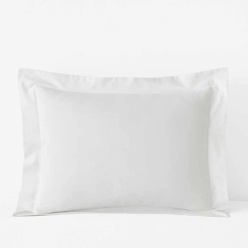Classic Oxford Solid Sham - White, Standard