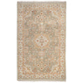 Kendra Hand Knotted Wool Rug - Olive, 5' x 8'
