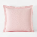 Laurel Matelasse Sham - Soft Pink, Euro