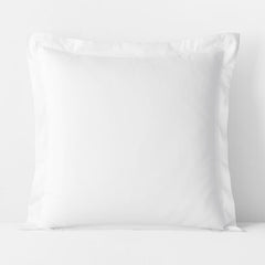Classic Smooth Rayon Made From Bamboo Sateen Sham - White, Euro