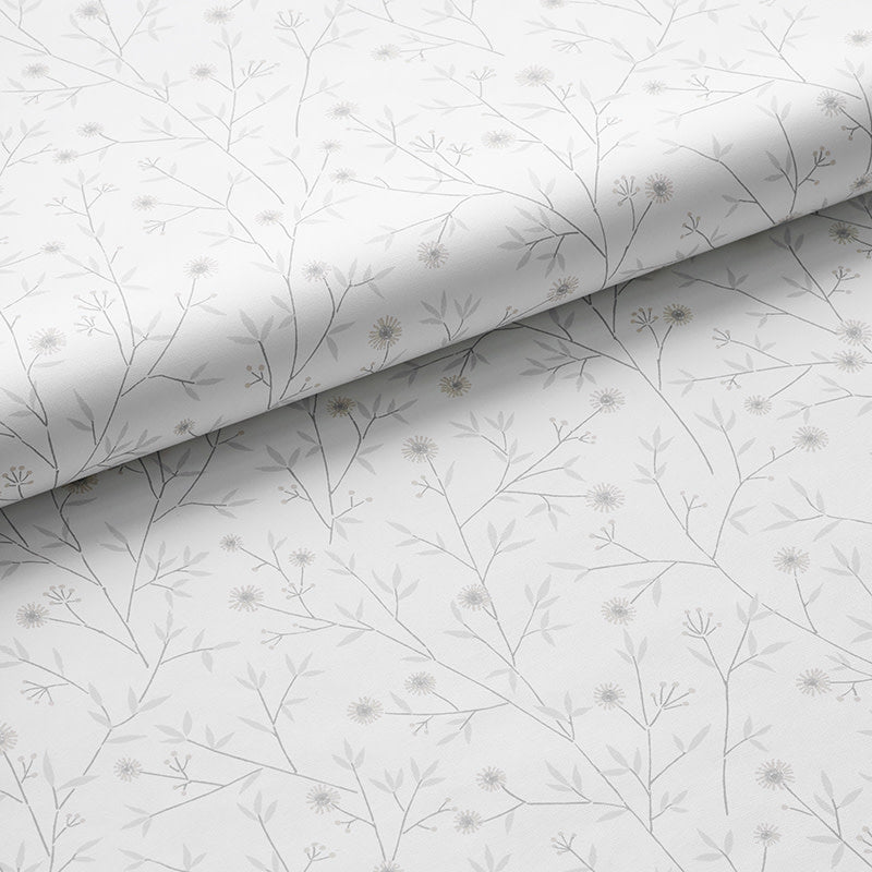 Ava Removable Wallpaper - Ditsy Floral Natural, Panel