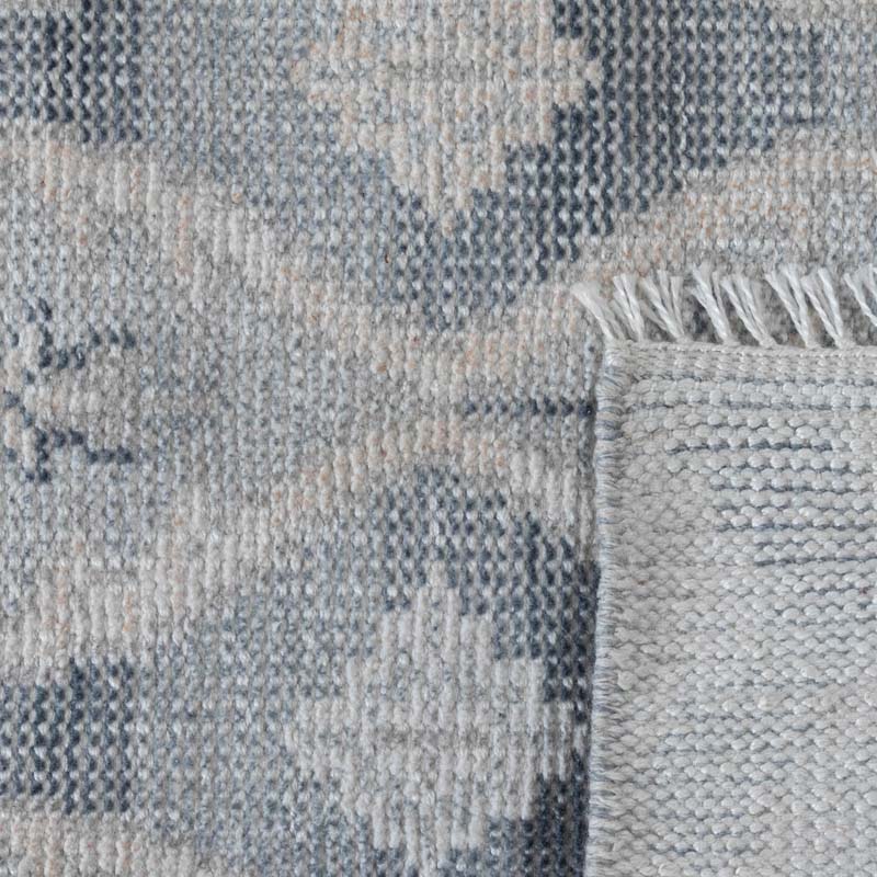 Hand Knotted Performance Rug - Blue, 3' x 5'