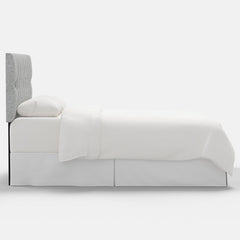 Park Tufted Textured Linen Headboard - Pumice, Full