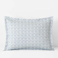 Tira Floral Classic Cool Cotton Percale Sham - Flower Blue, Standard