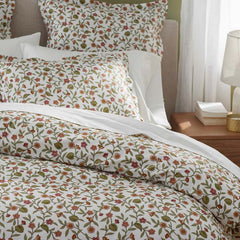 Garden Florals Premium Smooth Wrinkle-Free Sateen Comforter - Cream Multi, Full
