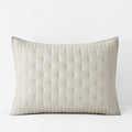 Pintuck Quilted Sham - Oatmeal, King