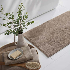 Plush Spa Solid Bath Sheet - Mocha