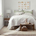 Vintage Eyelet Quilt - White, Full/Queen