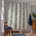 Strawberry Fields Classic Cool Cotton Percale Shower Curtain - Beige