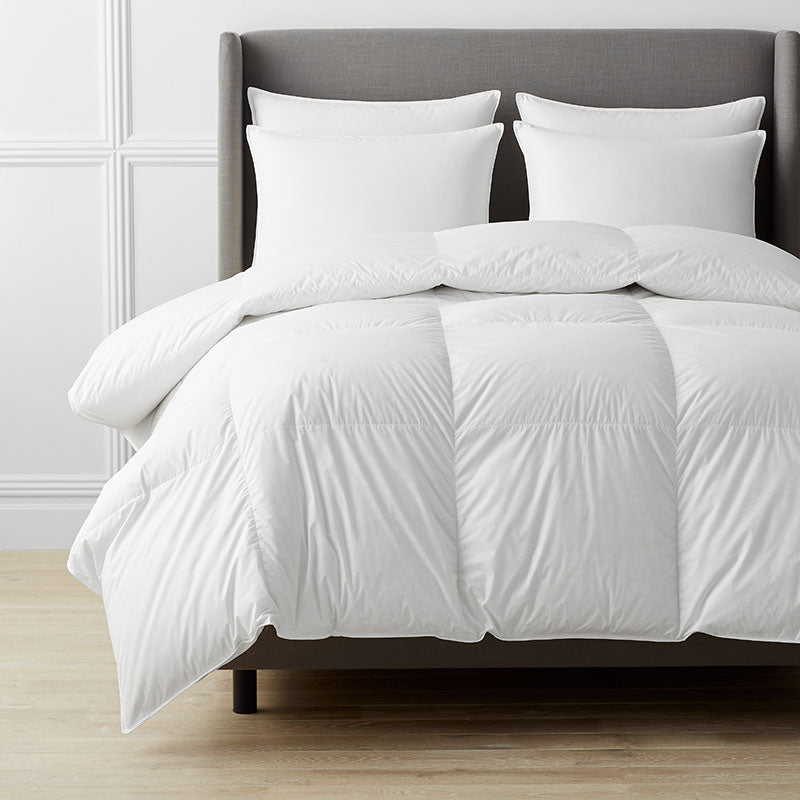 Luxurious Imperial German Batiste Down Comforter - White, Full/Queen