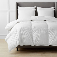 Luxurious Imperial German Batiste Down Comforter - White, King/Cal King