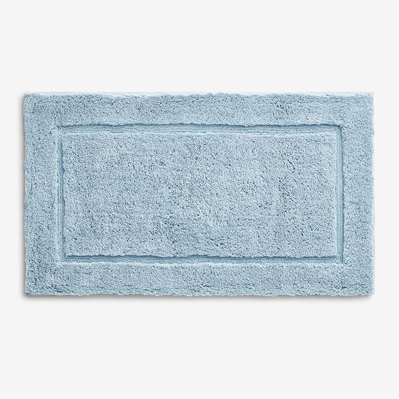 Regal Cotton Bath Rug - Blue Sky, 21 in. x 34 in.