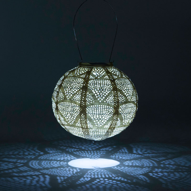 Soji™ Stella Globe Solar Outdoor Lantern, 8"
