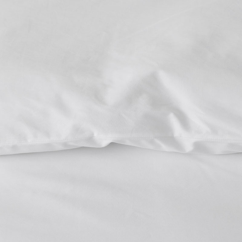 Solid Border Classic Cool Cotton Percale Sham - Clay, Standard