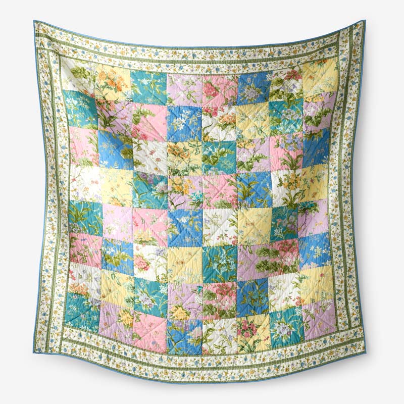 Darla Patchwork Quilt - Multi, Twin/Twin XL