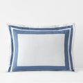 Double Border Classic Smooth Wrinkle-Free Sateen Sham - Infinity Blue, King