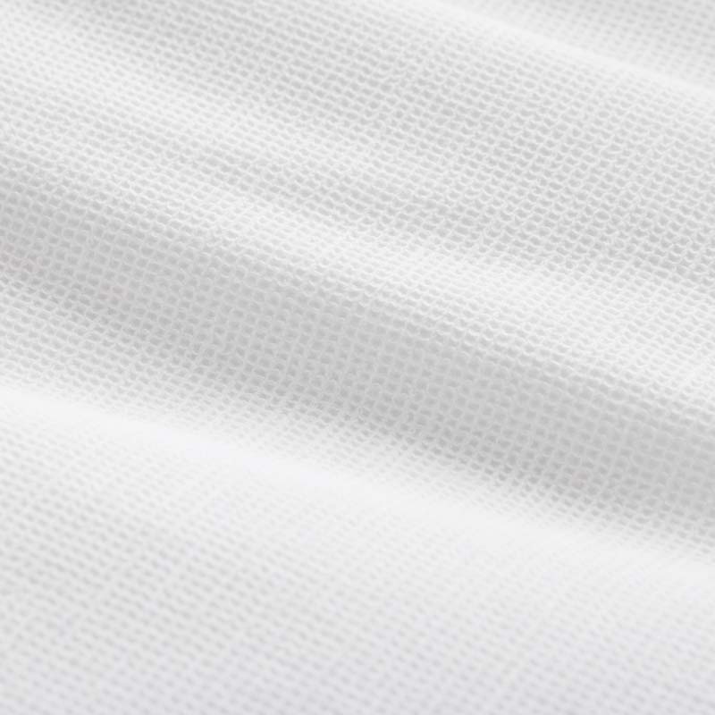 Mini Waffle Duvet Cover - White, Twin/Twin XL