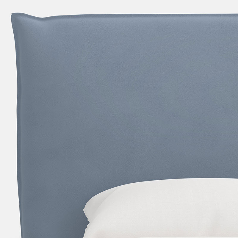 Sutton Velvet Headboard - Ocean, Twin