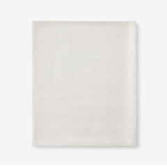 Luxe Ultra-Cozy Cotton Velvet Flannel Flat Bed Sheet Cream, Deep Pocket King