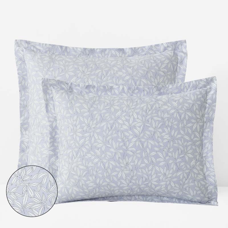 Whispering Petal Classic Smooth Sateen Sham - Lilac, Euro