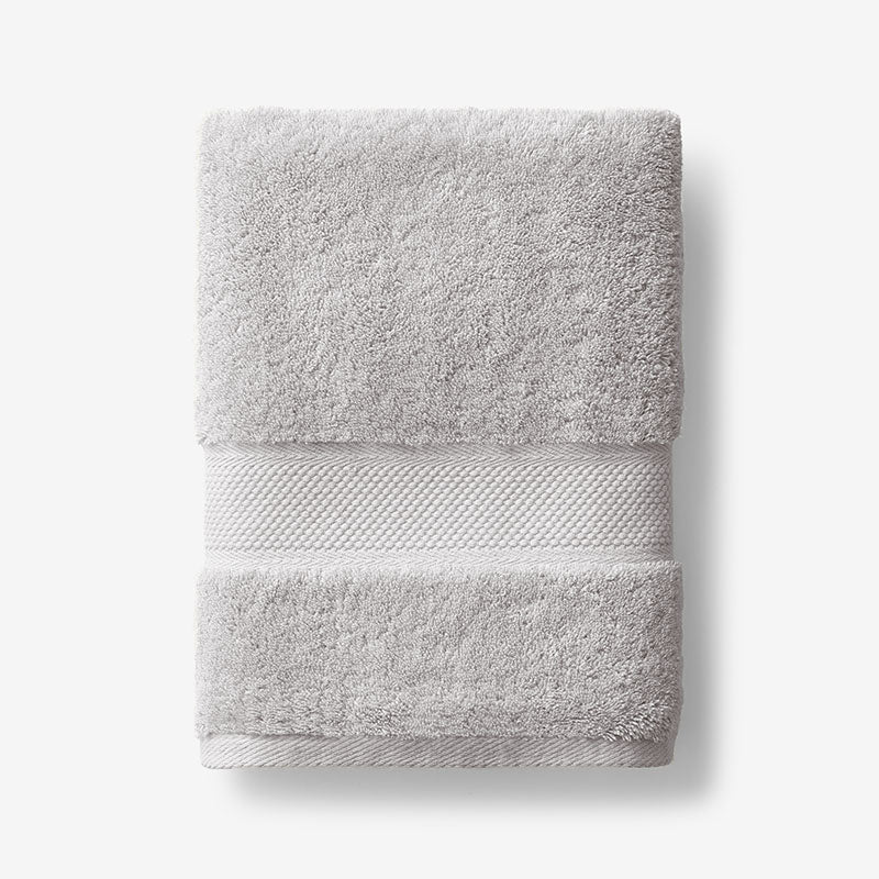 Sterling Supima® Cotton Bath Towel - Silver Mist