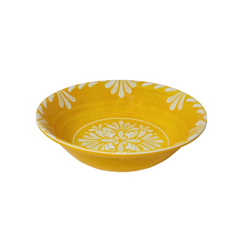 Paloma Cereal Bowls, Set of 4 - Yellow