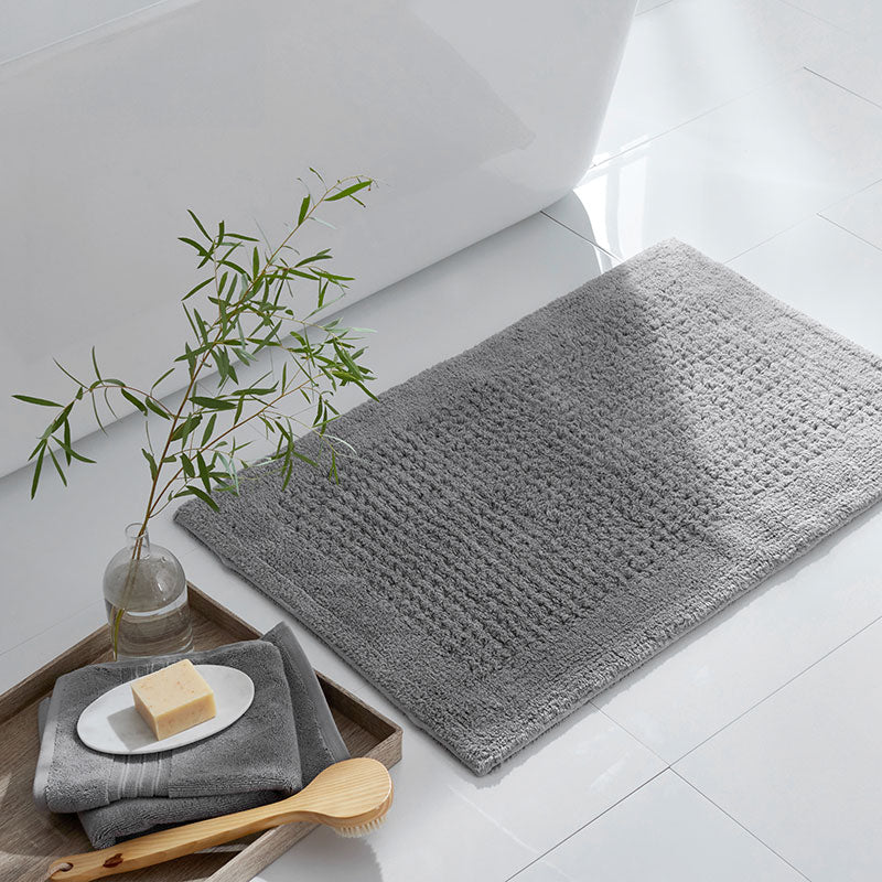 Mirage Bath Rug - Slate Gray, 21 in. x 34 in.