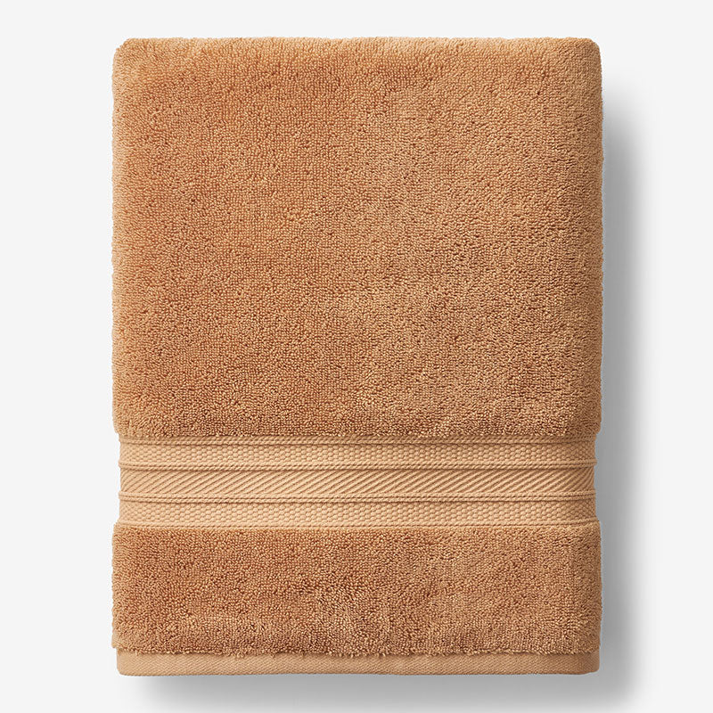 Cotton & TENCEL™ Lyocell Bath Towel - Caramel