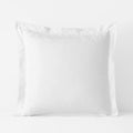 Marcella Premium Smooth Egyptian Cotton Sateen Sham - White, Euro