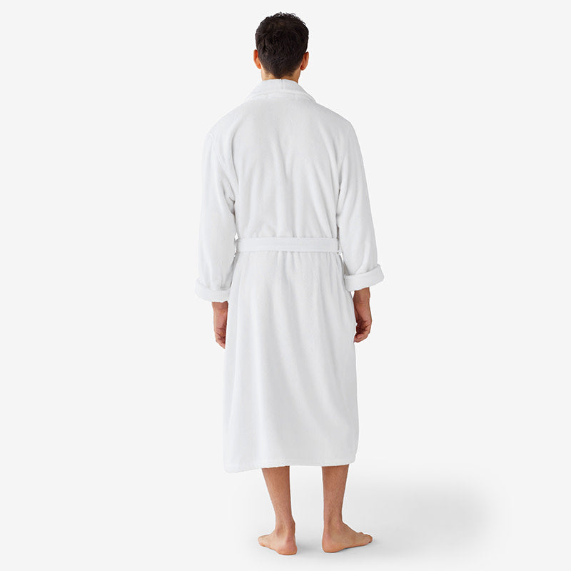 Men's Robe - White, XL