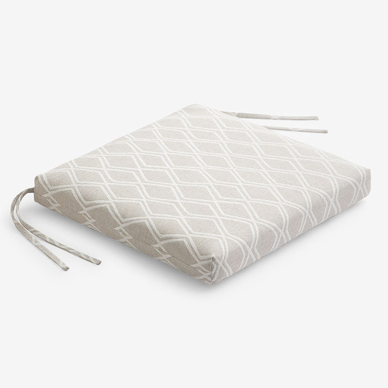 Replacement Knife Edge Chair Cushion - Voyage Dune II, 21 in. x 19 in.