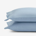 Classic Ultra-Cozy Cotton Velvet Flannel Pillowcase Set - Powder Blue, Standard