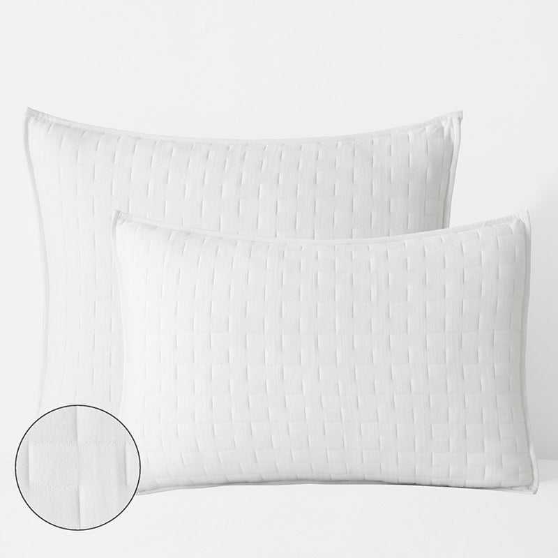 Air Layer Sham - White, Euro