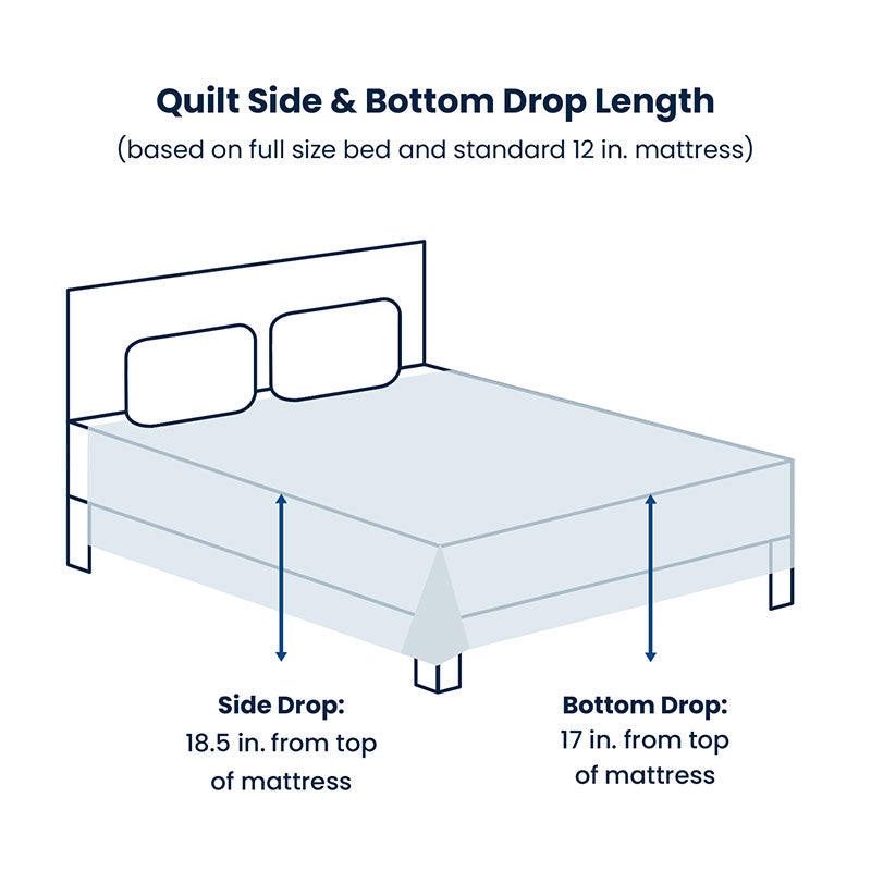 Gwenivere Quilt - Ivory, King/Cal. King