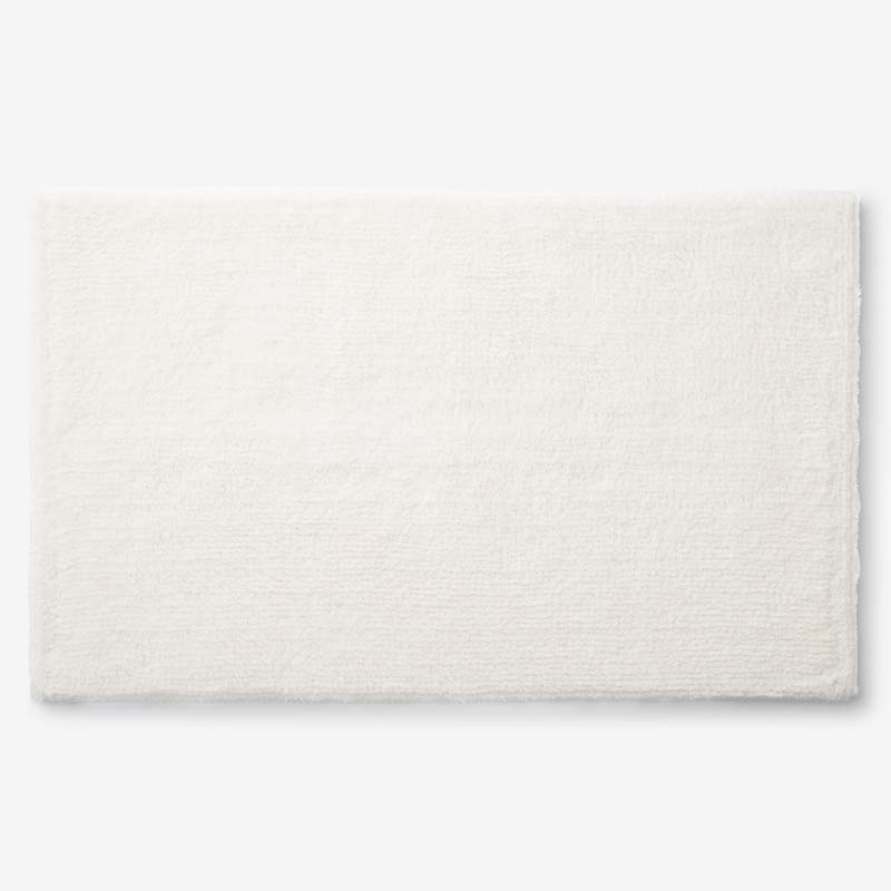 Plush Spa Solid Bath Rug - Cream, 17 in. x 24 in.