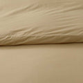Solid Garment Washed Cotton Percale Sham - Wheat, Standard
