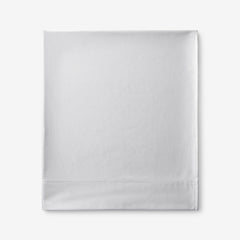 Premium Smooth Supima® Cotton Wrinkle-Free Sateen Flat Bed Sheet - Light Gray, Deep Pocket Cal. King