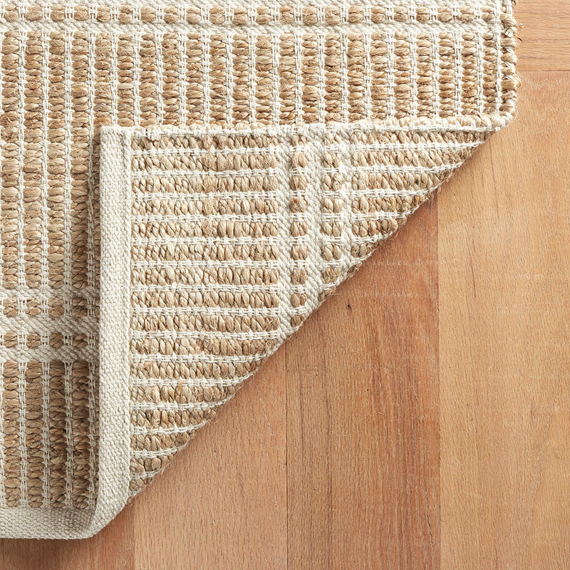 Arbor Handwoven Jute Rug - Ivory, 8' x 10'