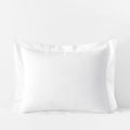Premium Cool Supima® Cotton Percale Sham - White, King