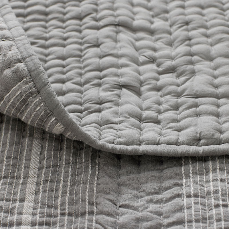 Stripe Quilt - Mirror Stripe, King/Cal King
