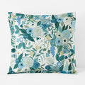 Garden Party Classic Cool Cotton Percale Sham - Teal, Euro