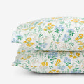 Isadora Classic Cool Cotton Percale Pillowcase Set - Floral, King