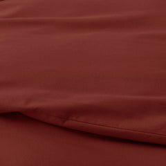 Classic Ultra-Cozy Cotton Velvet Flannel Pillowcase Set - Rust, King
