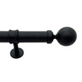 Sphere Finial and 1.5" diameter Rod Set - Fossil, 48"