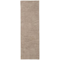 Relief Hand Tufted Wool Rug -  Sand, 8' Runner