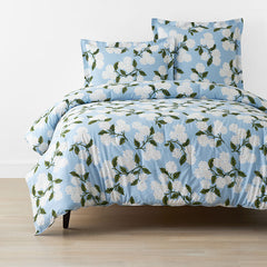 Hydrangea Classic Cool Cotton Percale Comforter - Powder Blue, Twin/Twin XL