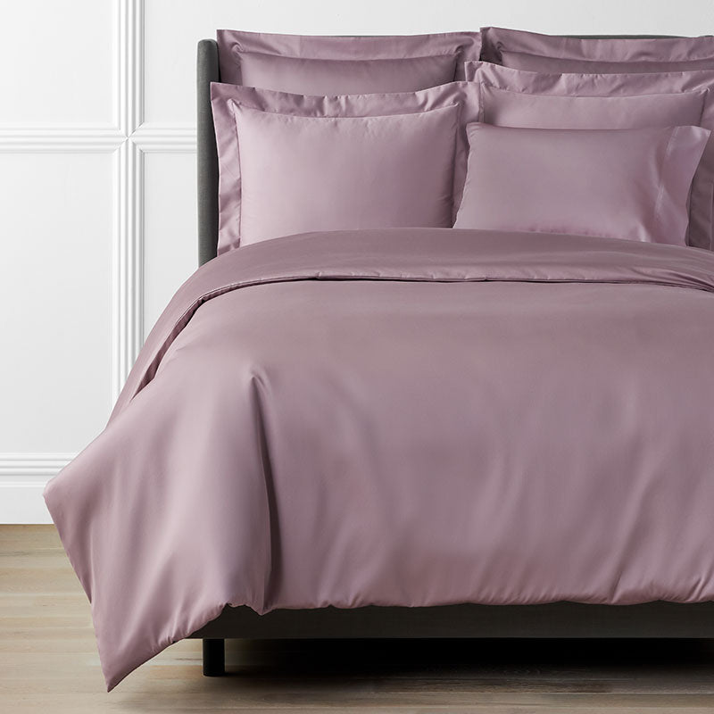 Premium Smooth Supima® Cotton Wrinkle-Free Sateen Duvet Cover - Wisteria, King/Cal. King